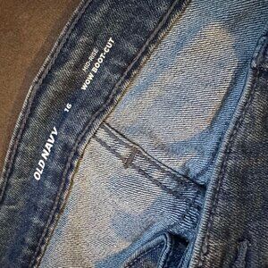 Old Navy Jeans Mid Rise WOW Boot Cut Size 16
